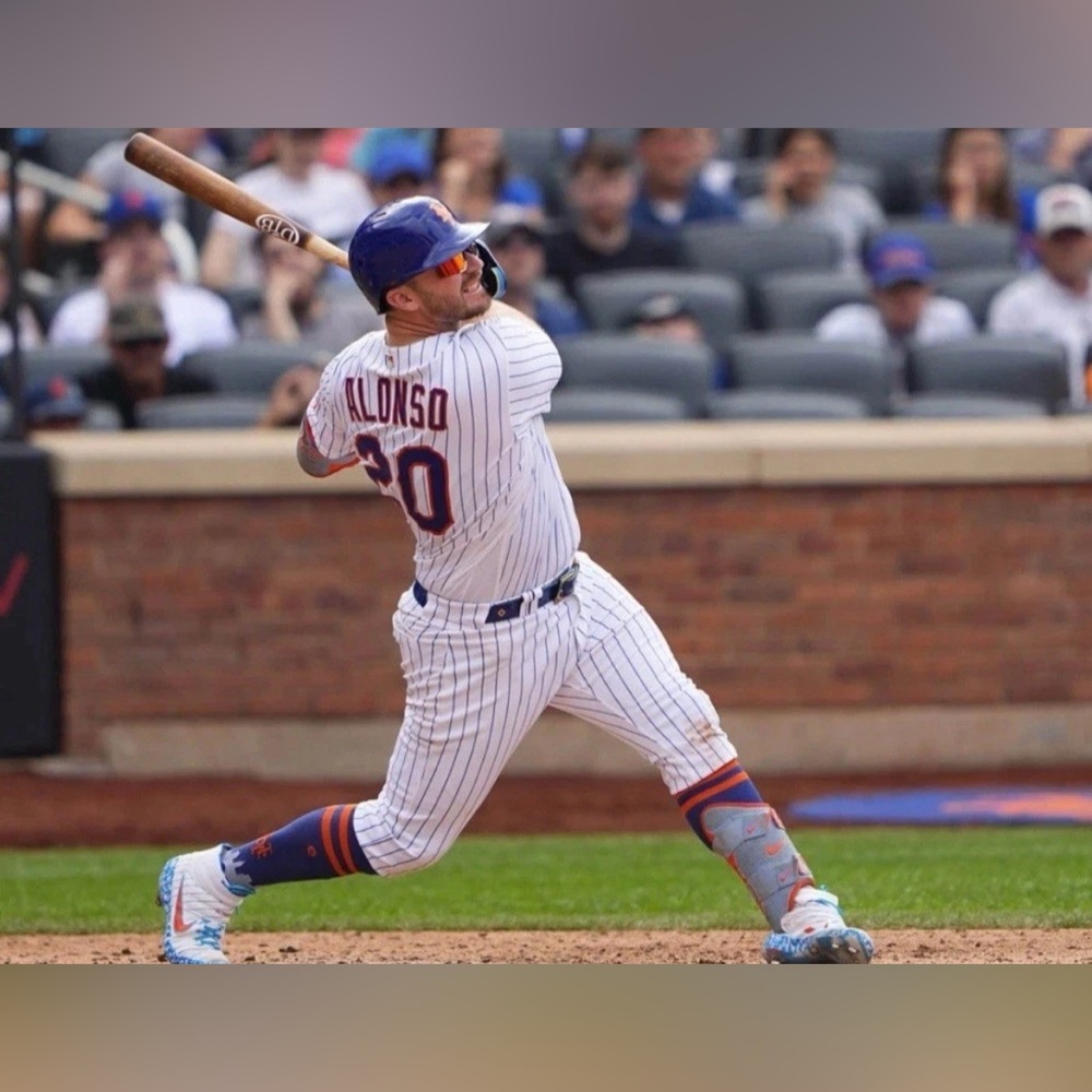Nike Authentic New York Mets Pete Alonso #20 MLB Baseball Jersey Men's Sz L - Picture 4 of 7